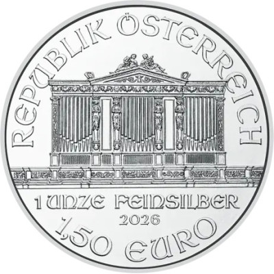 Orquesta Filarmónica de Viena (varias ediciones) - 1 Oz - moneda de inversión de plata
