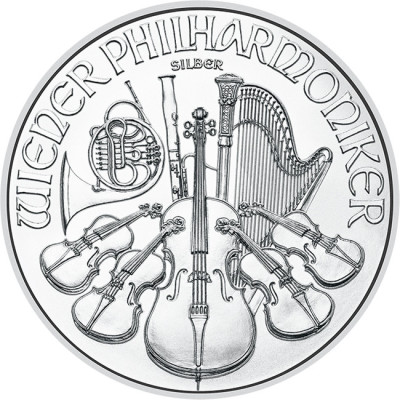 Orquesta Filarmónica de Viena (varias ediciones) - 1 Oz - moneda de inversión de plata