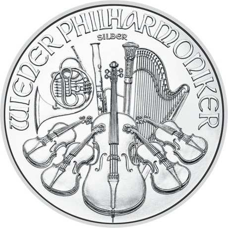 Orquesta Filarmónica de Viena (varias ediciones) - 1 Oz - moneda de inversión de plata