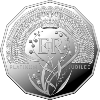 Jubileo de Platino de Su Majestad la Reina Isabel II (2022) - 18,24 g - moneda de colección de plata