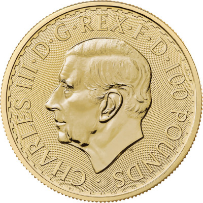 Britannia (2027) - 1 onza - moneda de oro de inversión