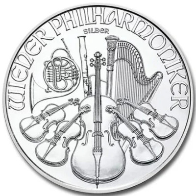 Orquesta Filarmónica de Viena (2027) - 1 onza - moneda de inversión de plata