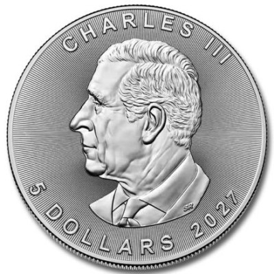Maple Leaf (2027) - 1 onza - moneda de inversión de plata