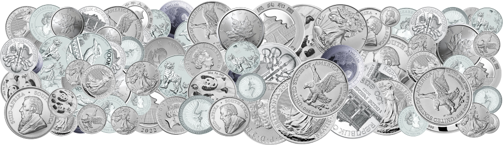 Monedas de plata